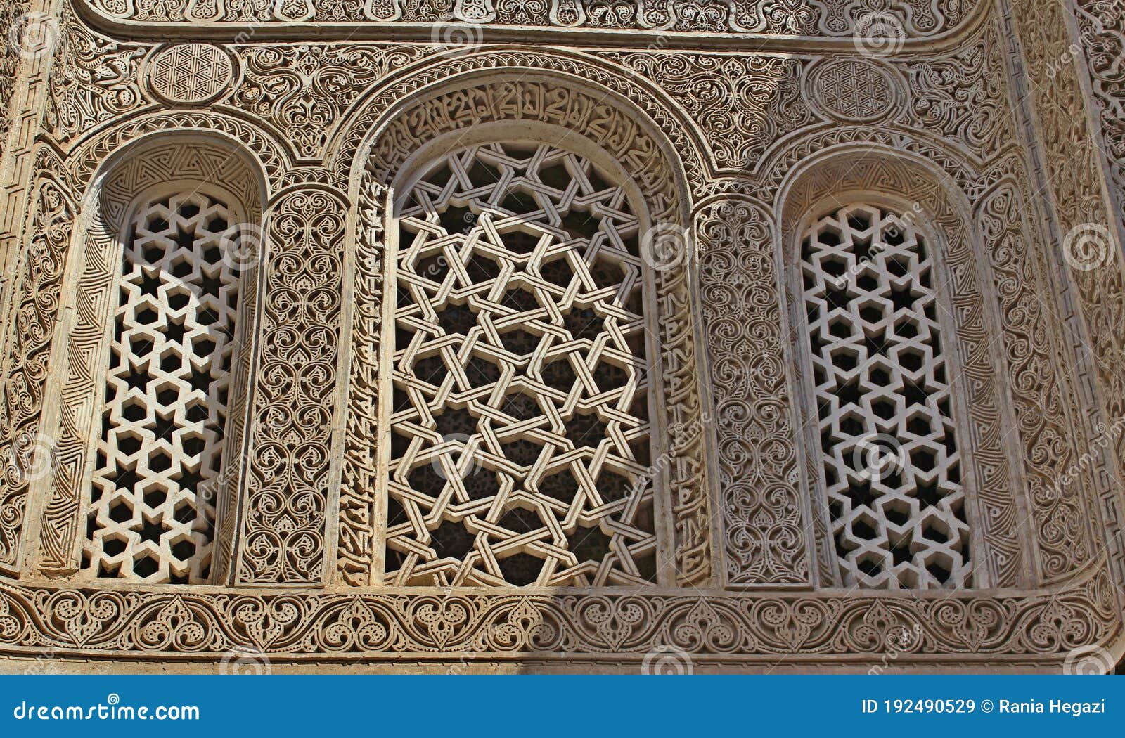 a beautifully ed window from sultan qalawun complex