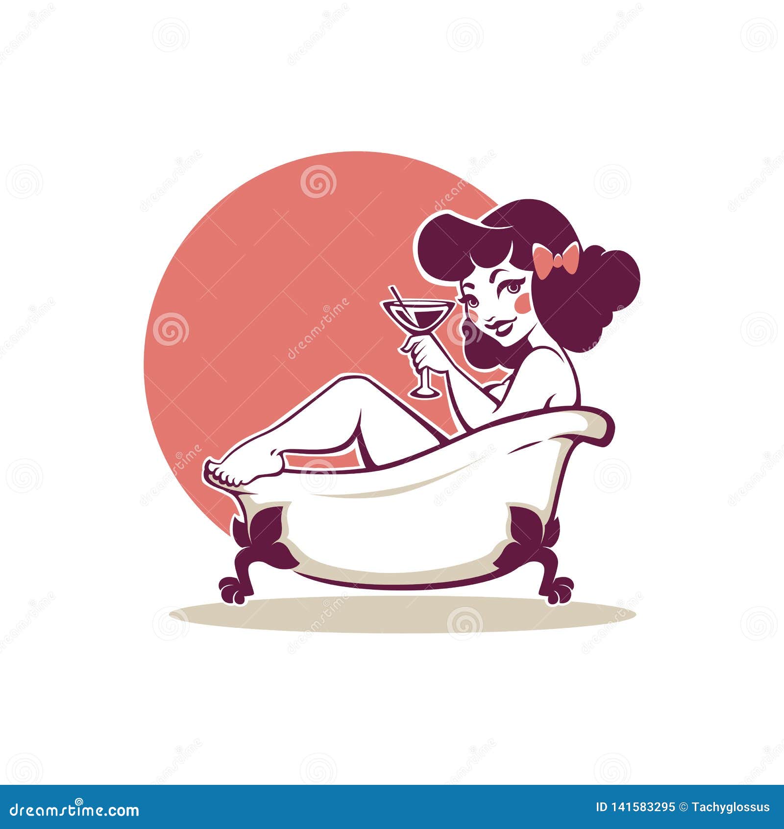 pinup girl clipart