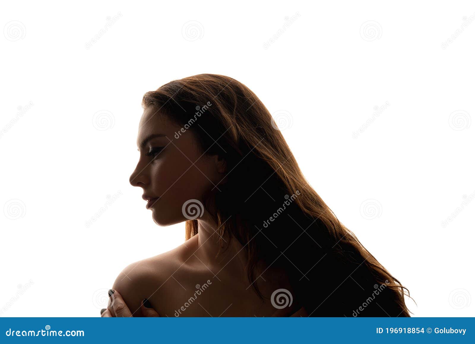 Beauty Care Aesthetic Cosmetology Brunette Woman Stock Photo - Image of