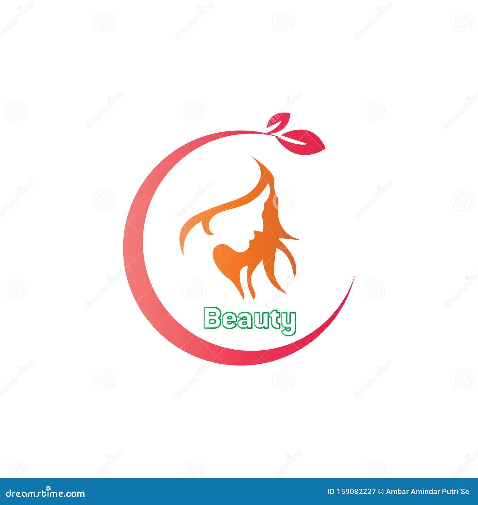 Beauty Care Logo Design Template Stock Illustration - Illustration of
