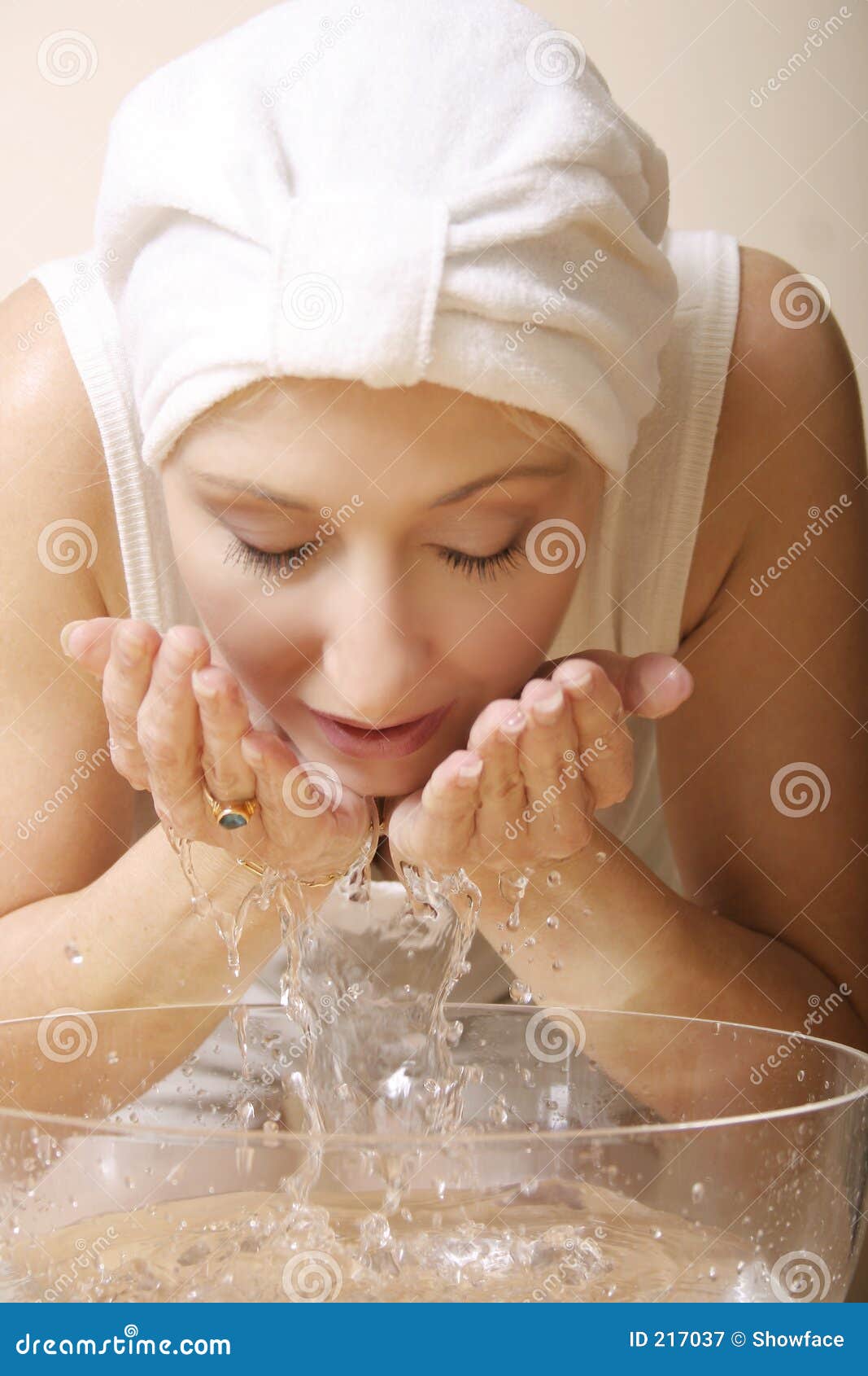 Beauty cleansing face stock image. Image of complexion 217037