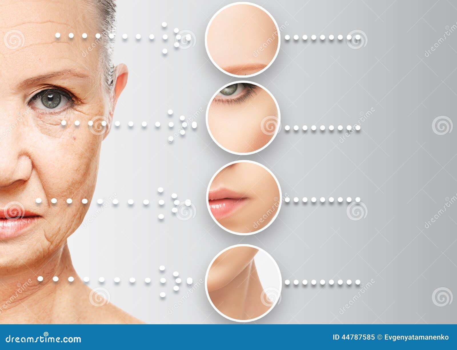 Beauty Concept Skin Aging Anti Aging Procedures Rejuvenation Lifting