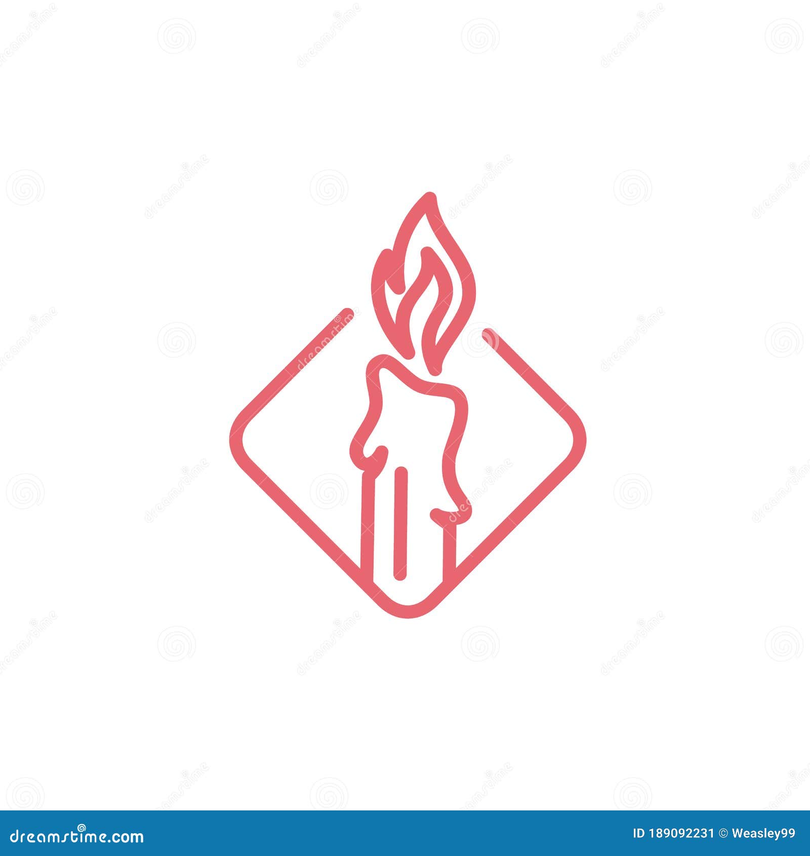 Beauty Elegant Candle Light Simple Logo Design Stock Vector Illustration Of Christmas Creative Beauty Elegant Candle Light Simple Logo Design Stock Vector Illustration Of Christmas Creative