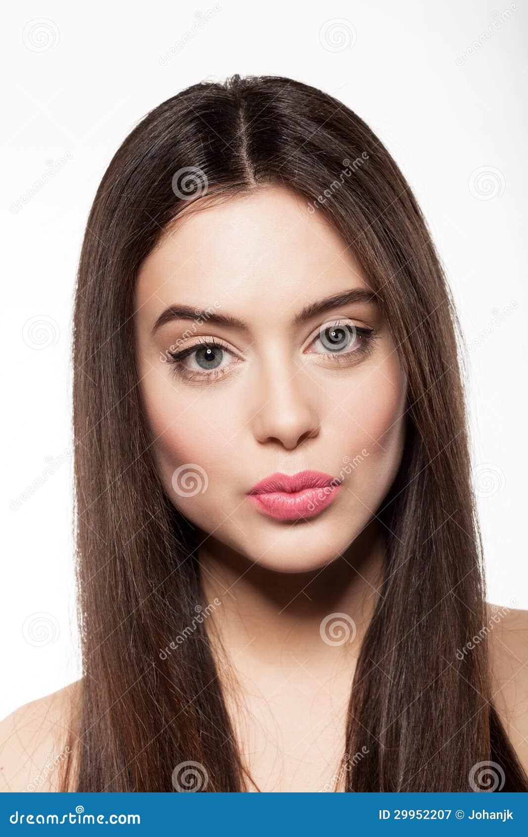 Beauty Face of Beautiful Woman Stock Image - Image of hairstyle, lady ...