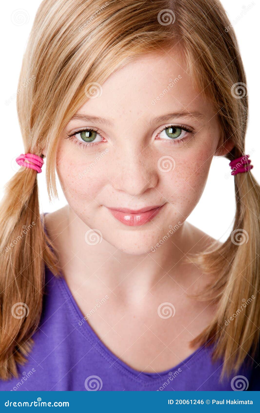 Beauty Face of Teenager Girl Stock Photo - Image of wellbeing, healthy ...