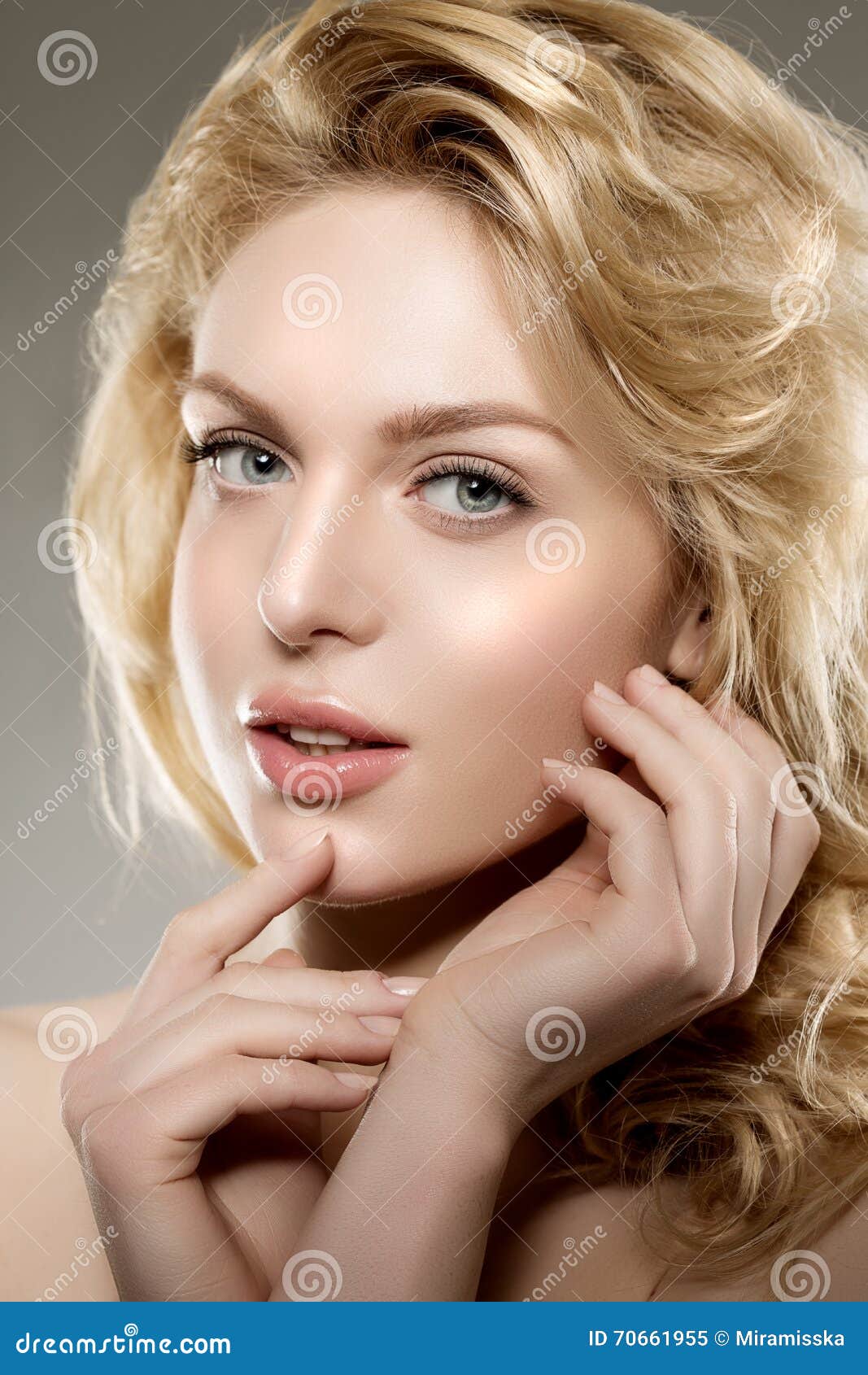 beauty face woman. girl healthy model in spa salon. cream treatment products. facial skin terapy