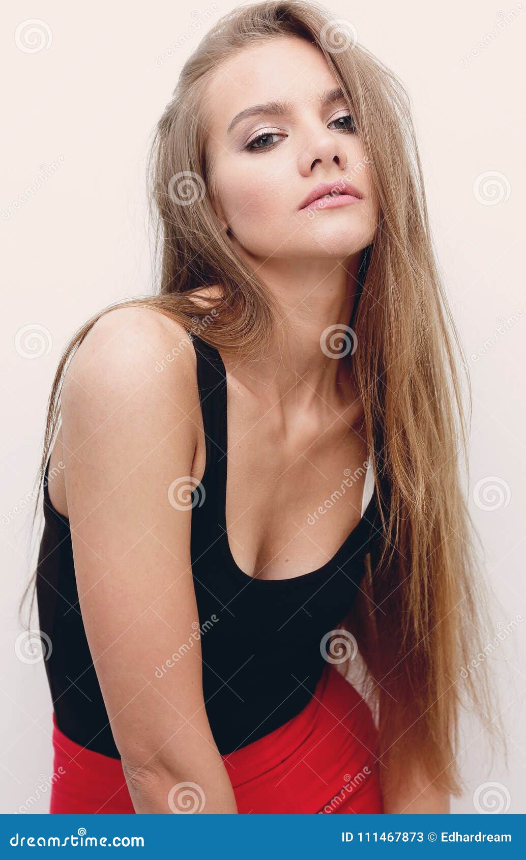Girl Model Posing for the Camera Stock Image - Image of eyes, face ...