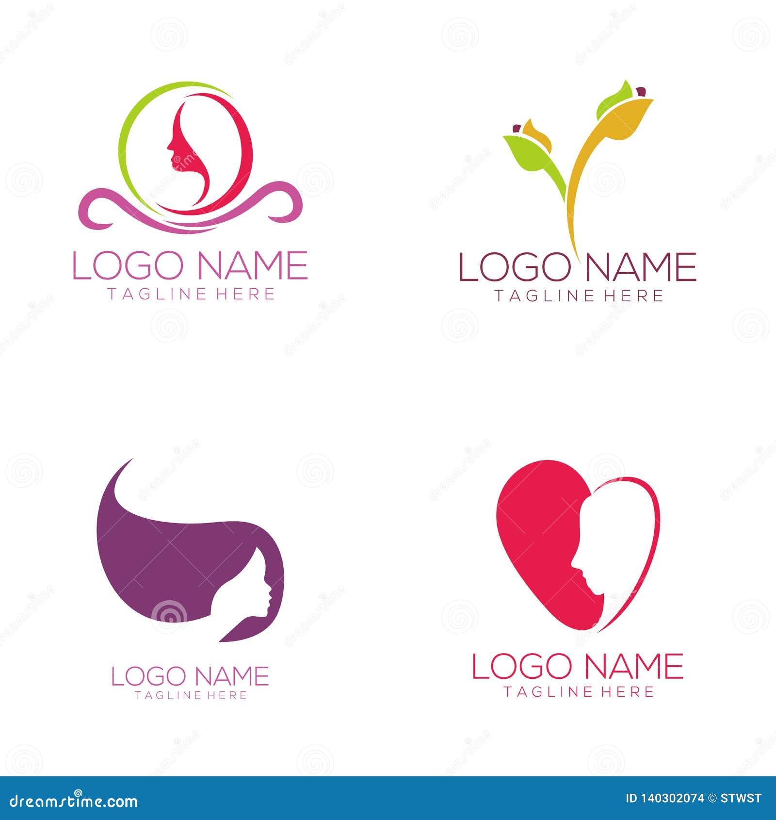 Fashion And Beauty Logos