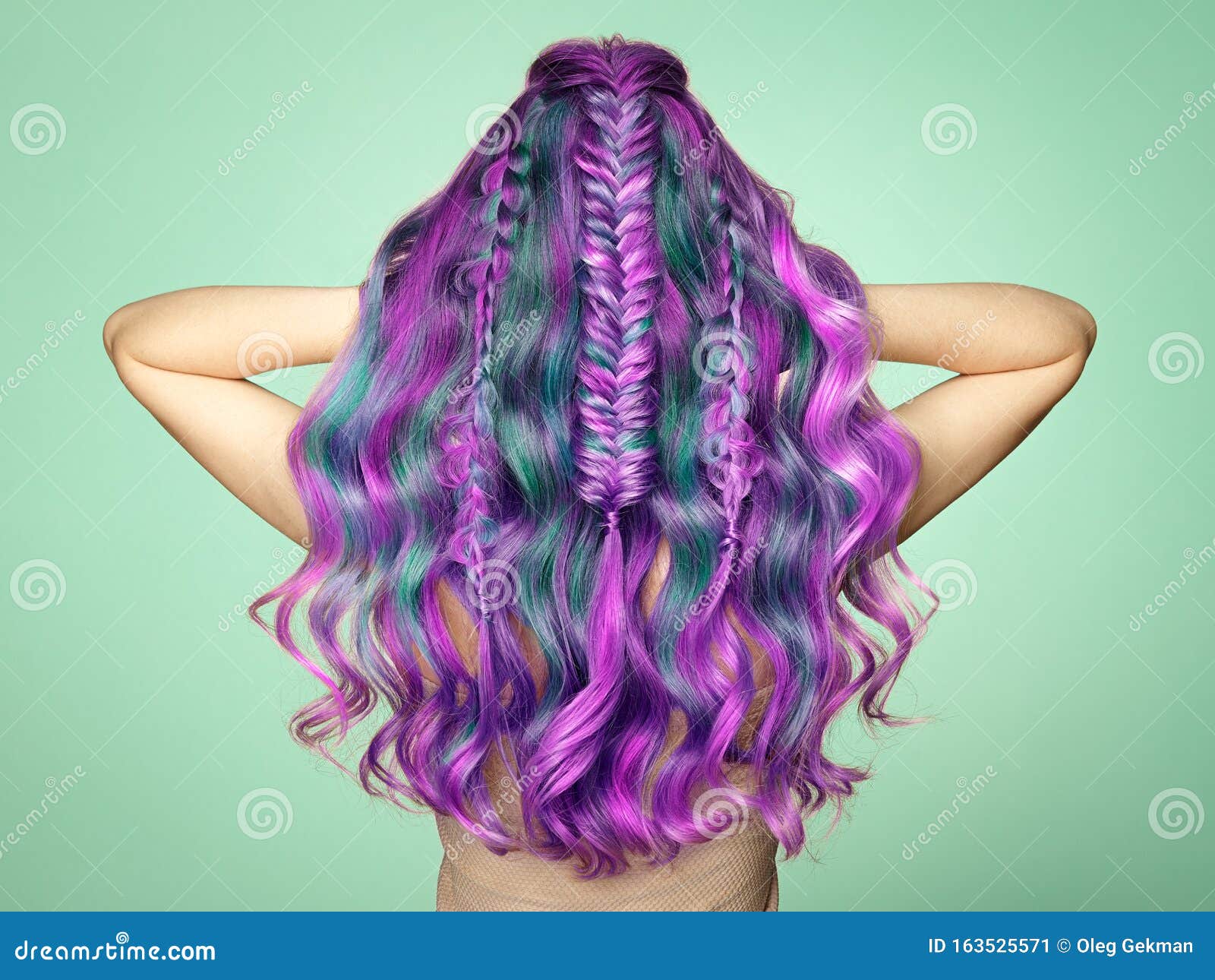 Beauty Fashion Model Girl with Colorful Dyed Hair Stock Image - Image of healthy, beautiful: 163525571 Beauty Fashion Model Girl with Colorful Dyed Hair Stock Image - Image of healthy, beautiful: 163525571