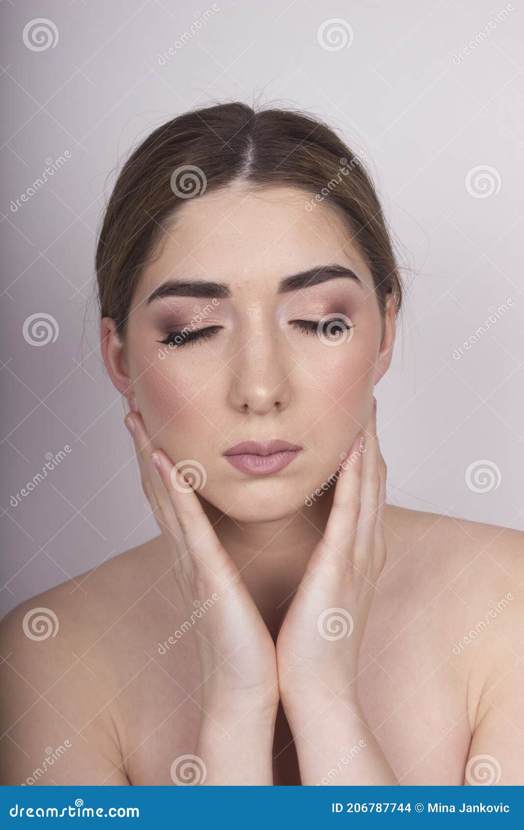 beauty makeup portrait