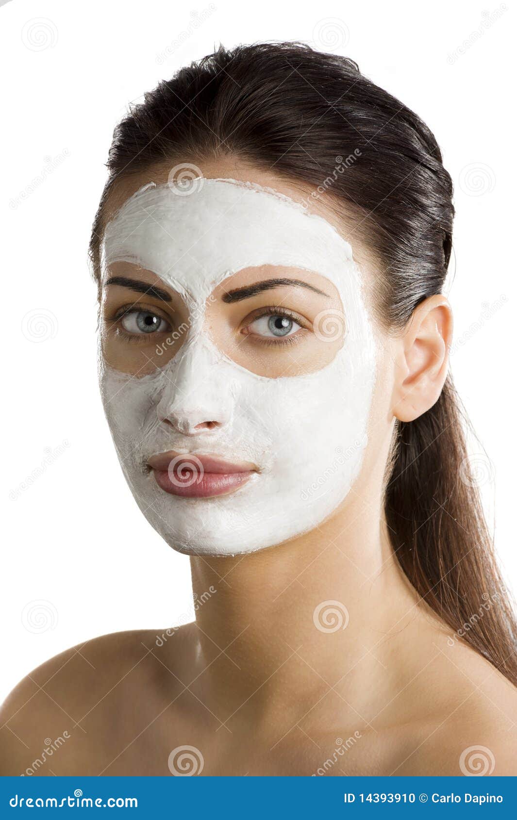 The beauty mask stock photo. Image of adult, health, female 14393910