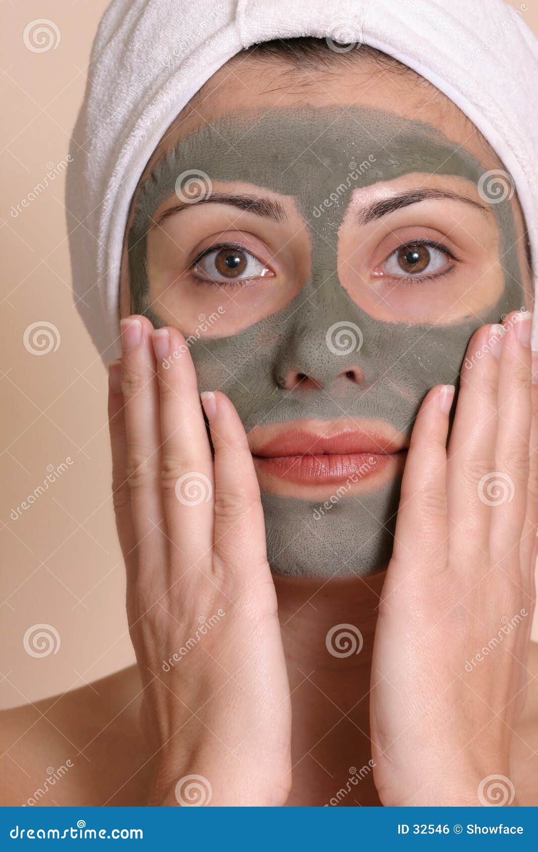 Beauty Mask stock photo. Image of cleansing, lady, mask 32546