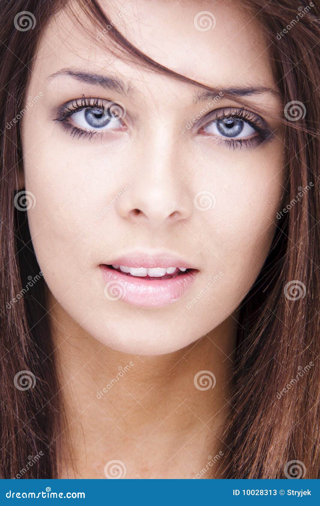 Beauty Portrait Stock Image Image Of Calm Caucasian 10028313