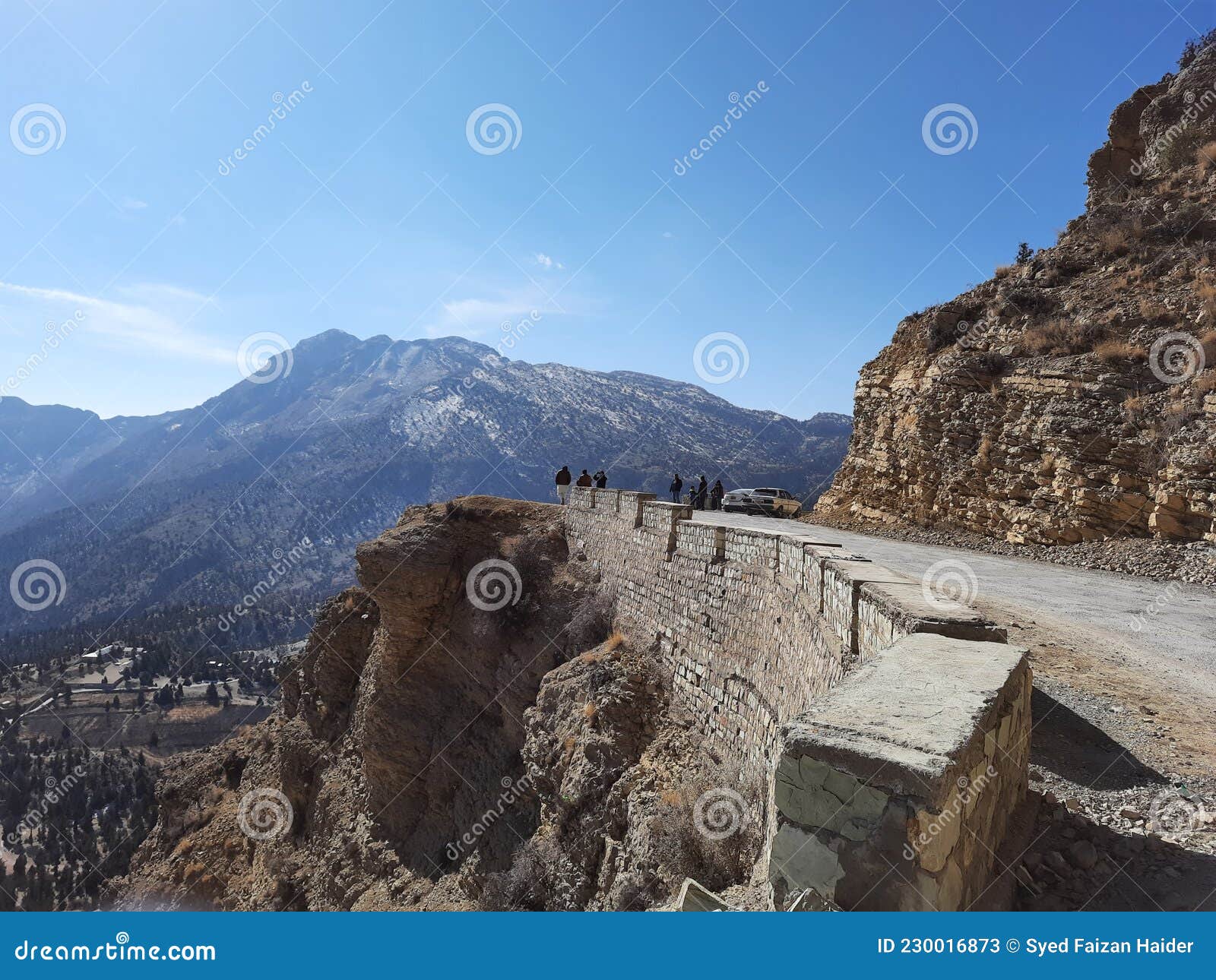 beauty of rocky mountain in quetta