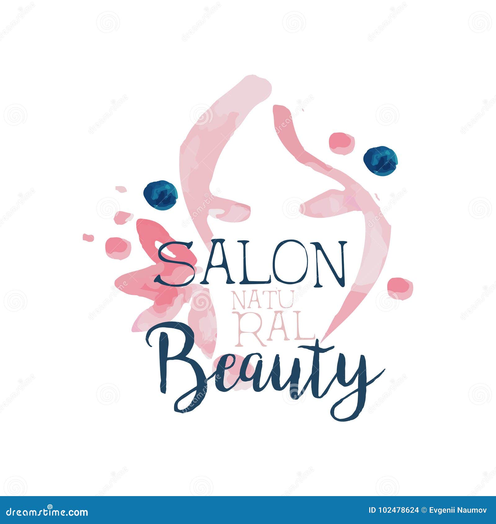 Beauty Logo With White Background Beauty Salon Cosmetics Spa Hair