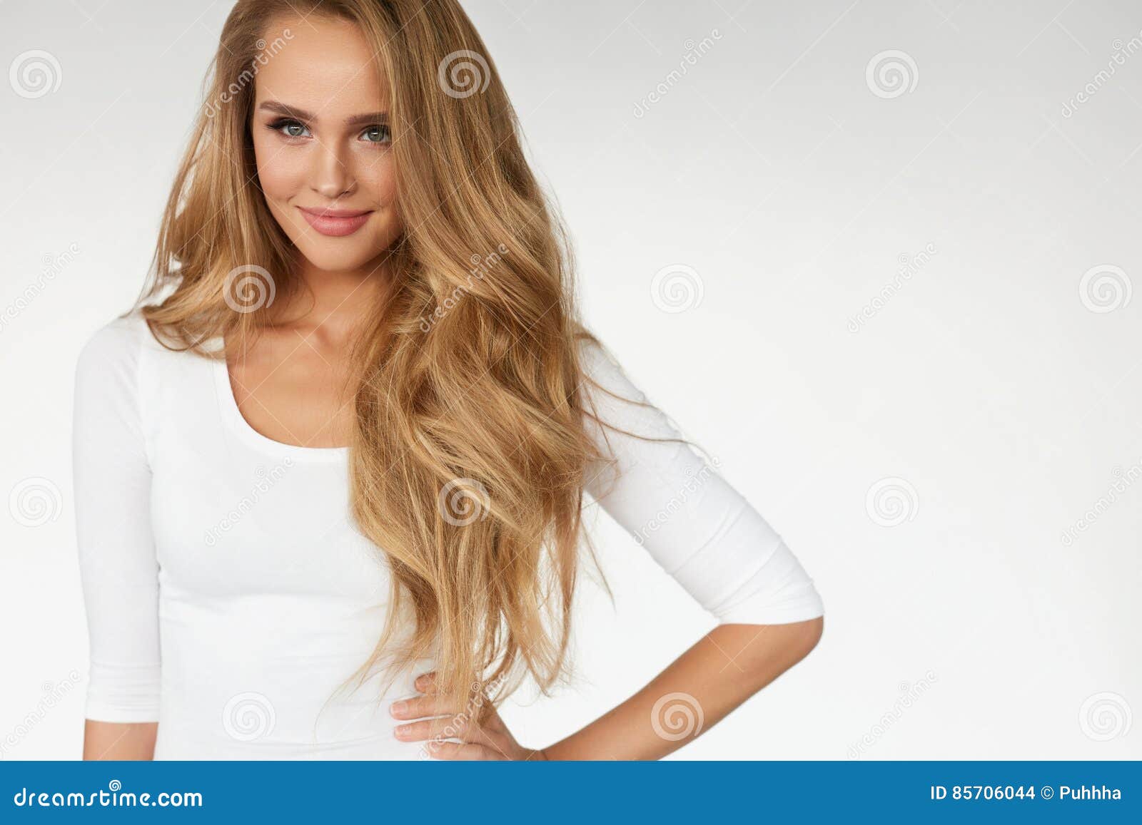 Beauty. Woman Model with Beautiful Long Blonde Hair Stock Photo - Image of  body, long: 85706044