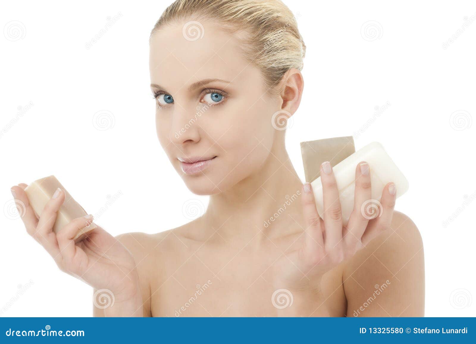 Beauty with soaps stock photo. Image of eyes, beauty 13325580