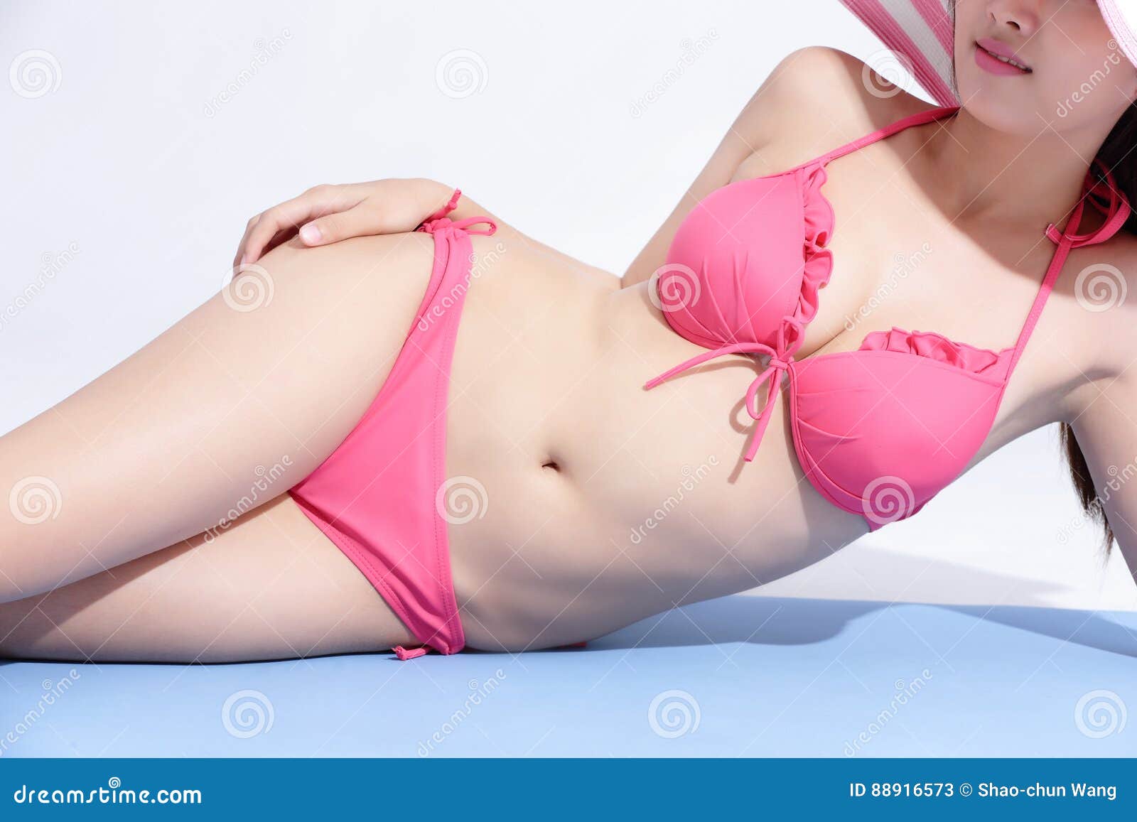Bikini Body Workout Asian Model