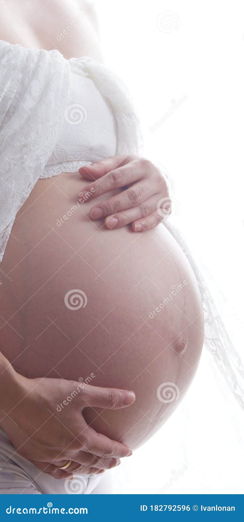 The womb of pregnant woman stock photo. Image of philippines - 182792596