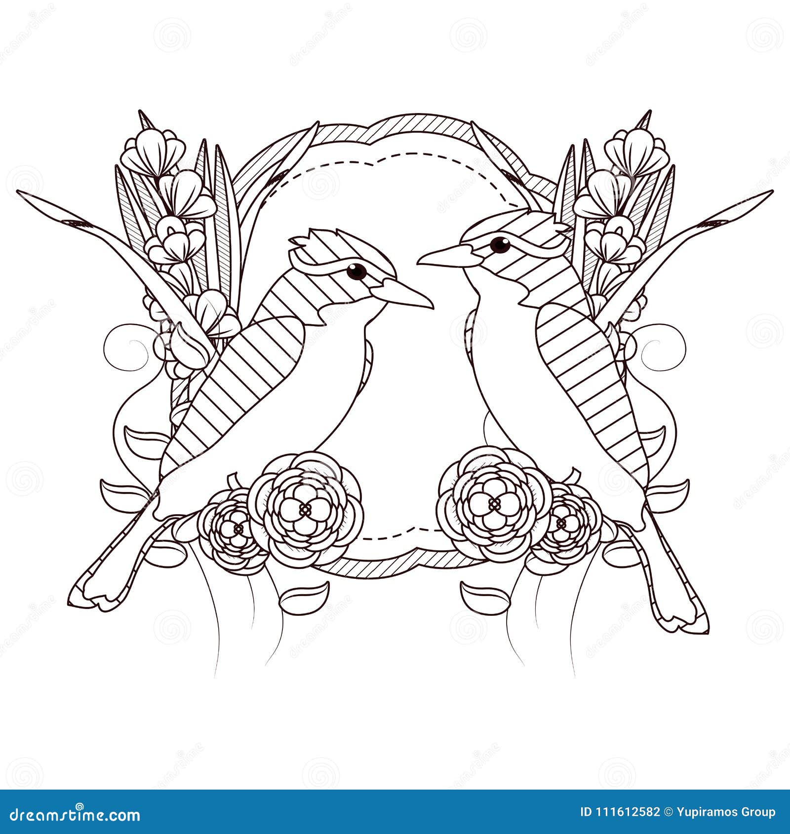 Magnifiques Dessins Dessin Noir Et Blanc Beaux Dessins D'oiseaux Sur Noir Et Blanc Illustration de Vecteur - Illustration du faune, dessin: 111612582