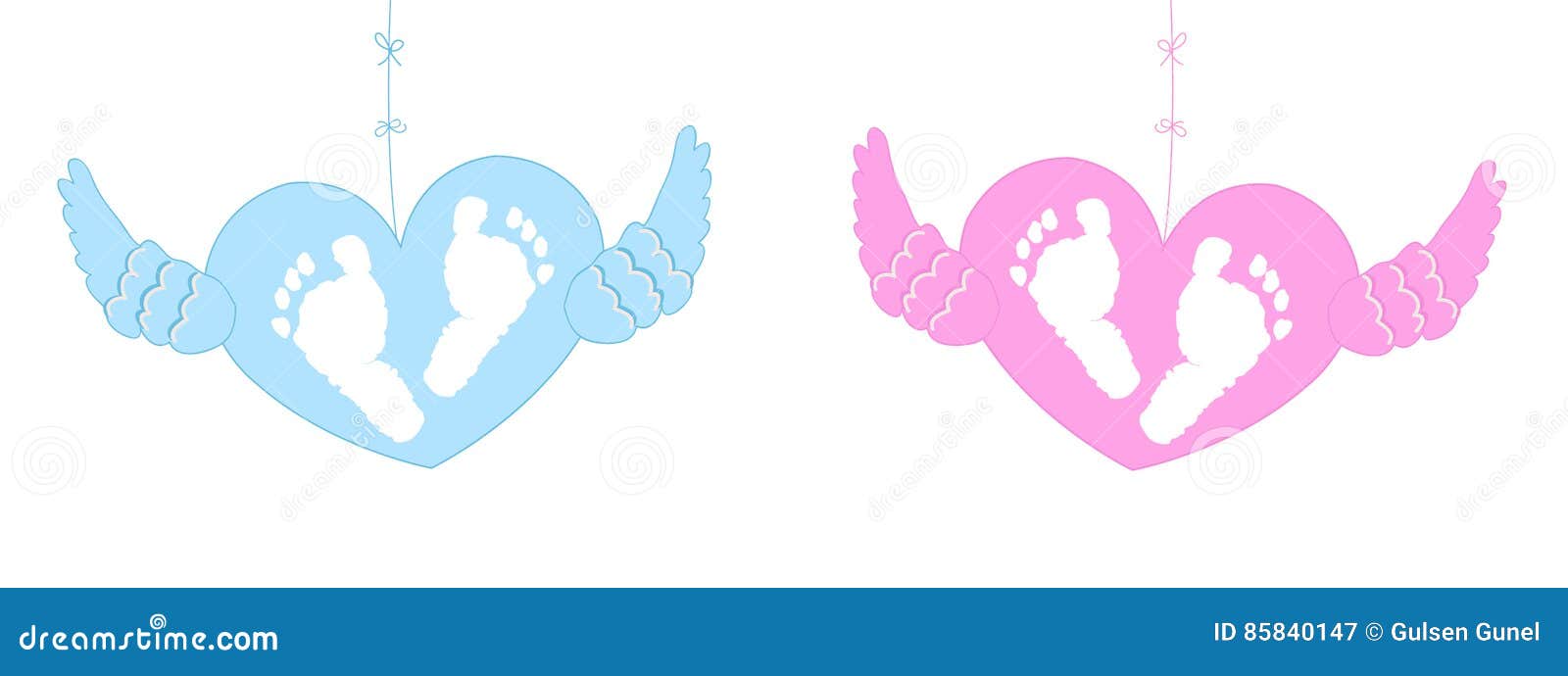 Bebe Gemelo Bebe Muchacho Alas Del S Del Angel Ilustracion Del Vector Ilustracion De Vector Feliz