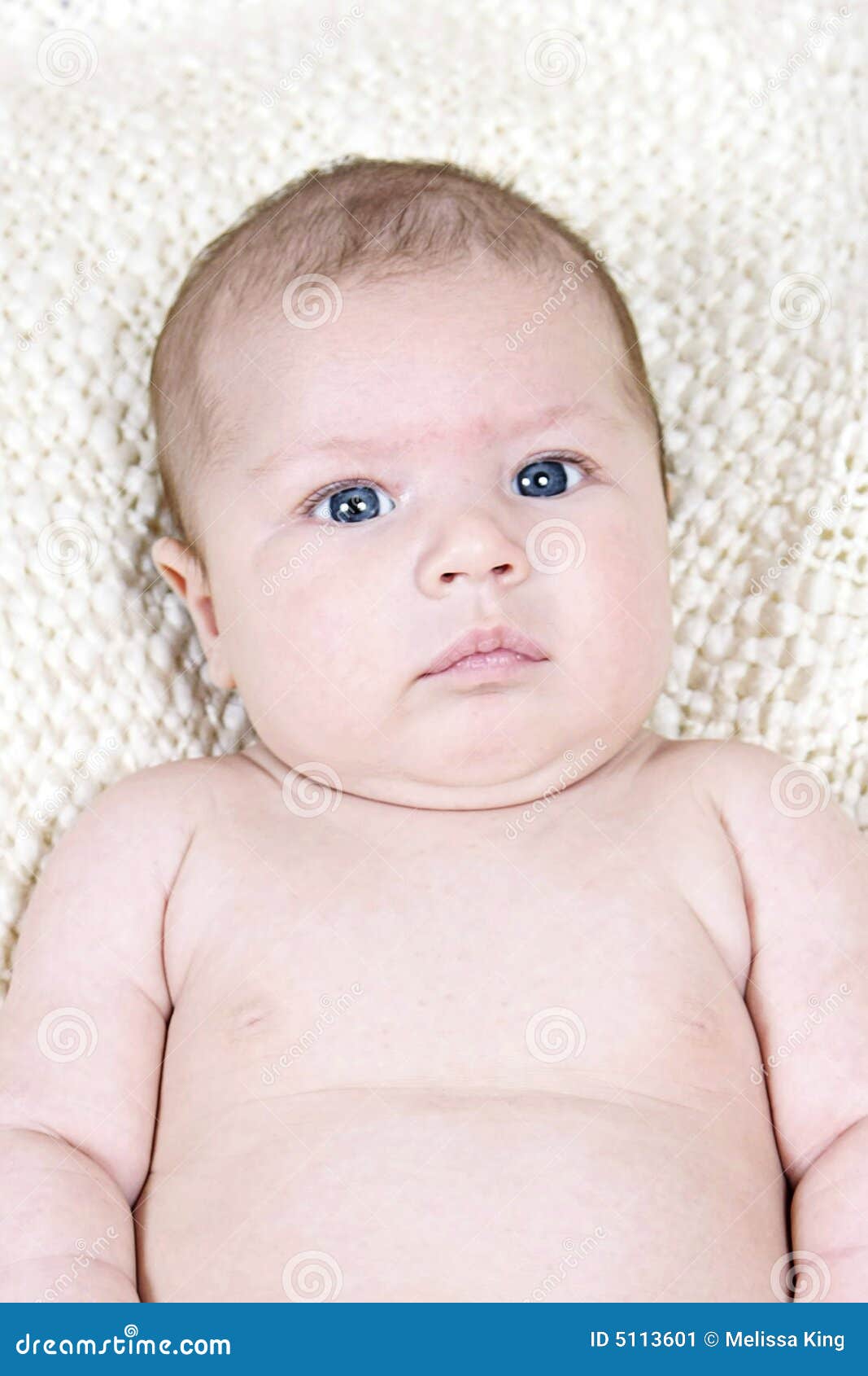Bebé Recién Nacido Envuelto En Manta Imagen de archivo - Imagen de