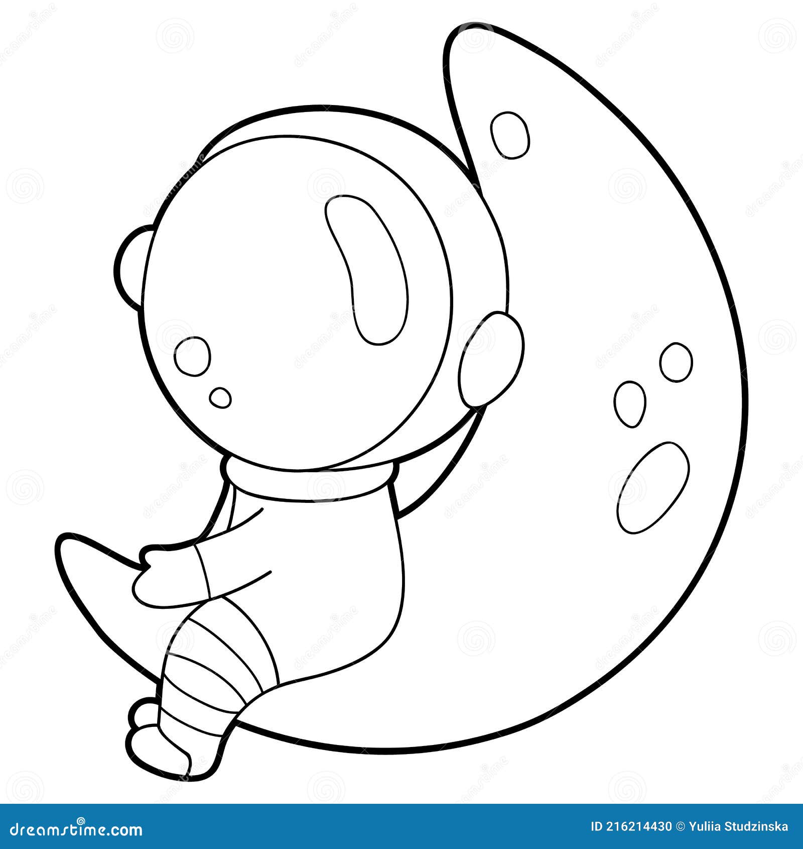 Desenhos de Astronautas para Colorir