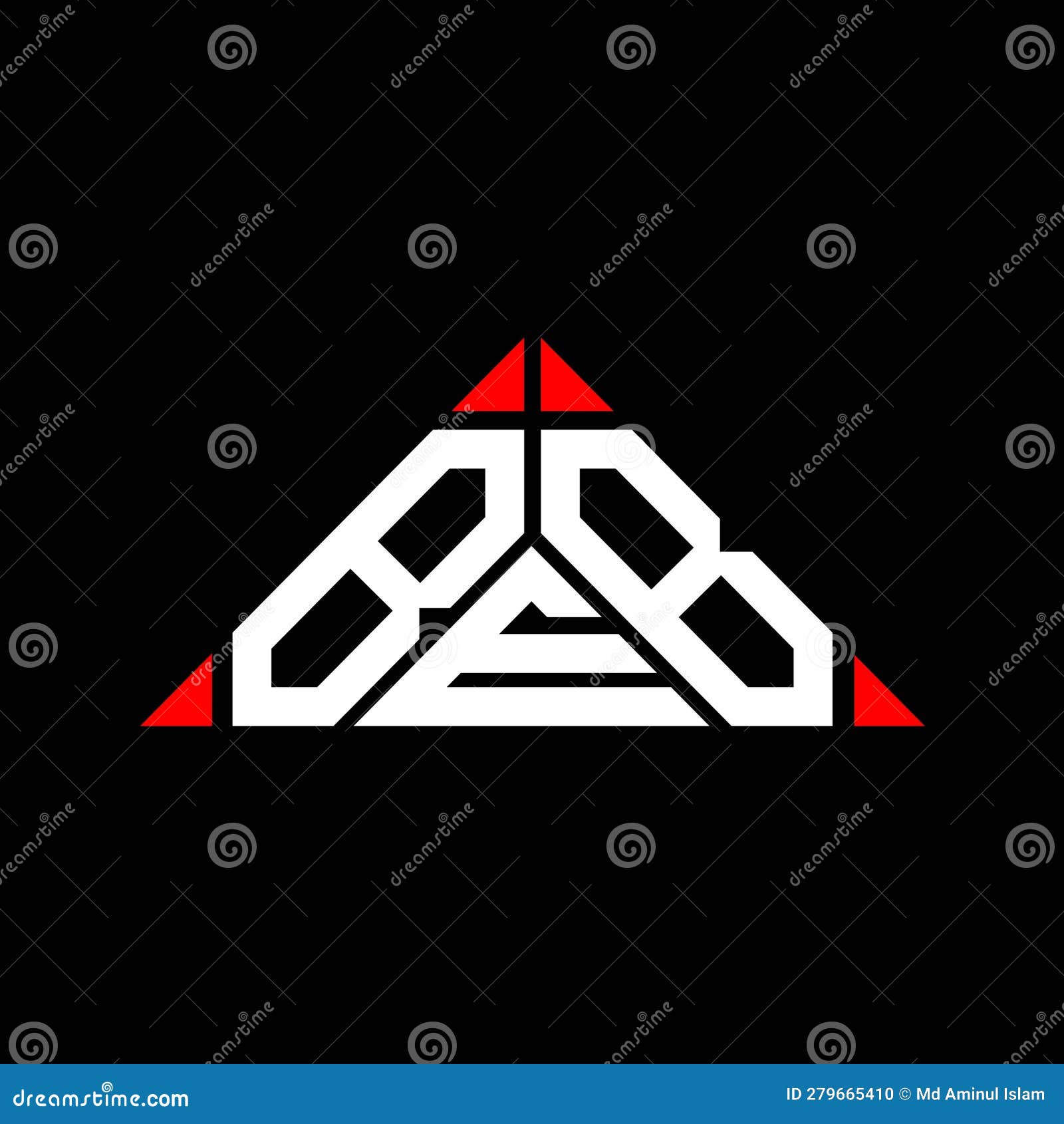 beb letter logo creative  with  graphic, beb simple and modern logo in triangle 