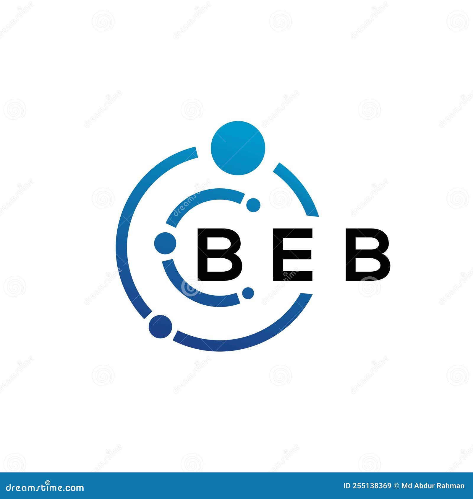 beb letter logo  on black background. beb creative initials letter logo concept. beb letter 