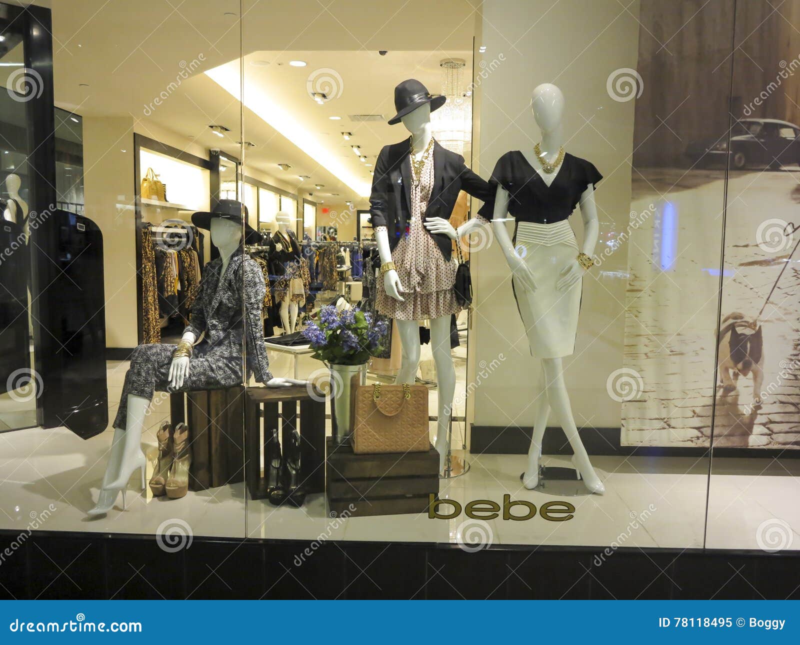 Bebe store editorial image. Image of mall, market, clothes - 78118495