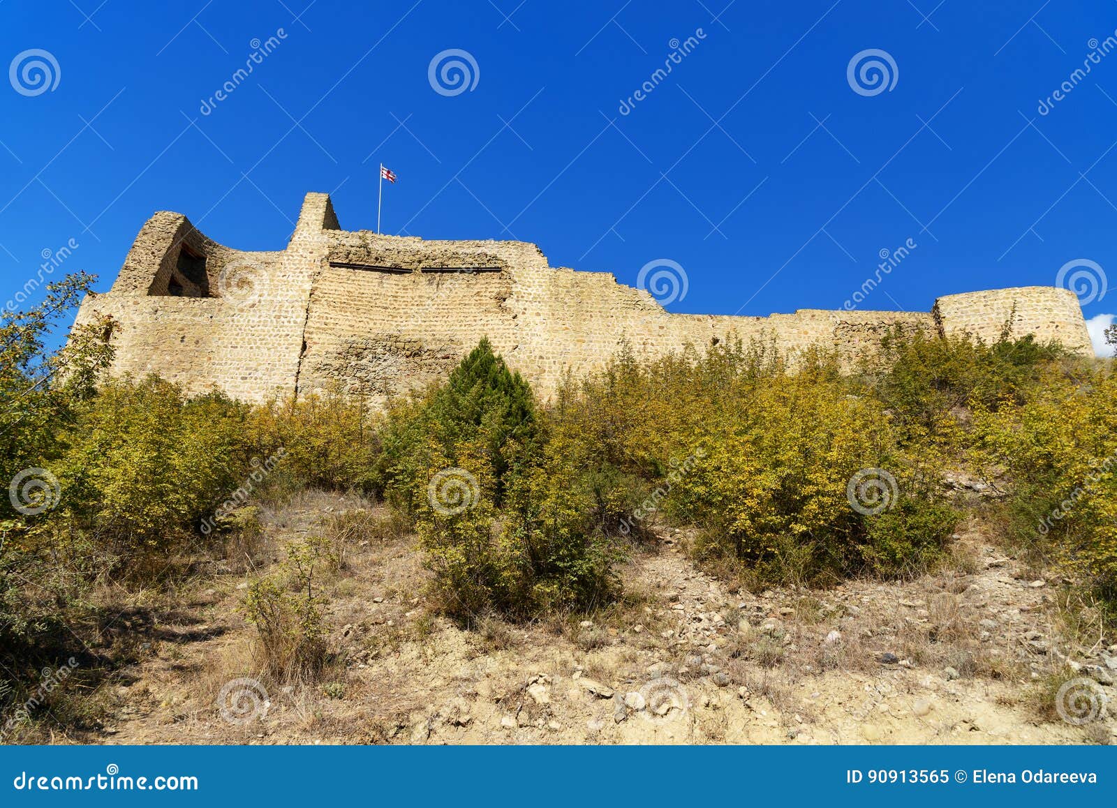 bebris tsikhe fortress in mtskheta, georgia