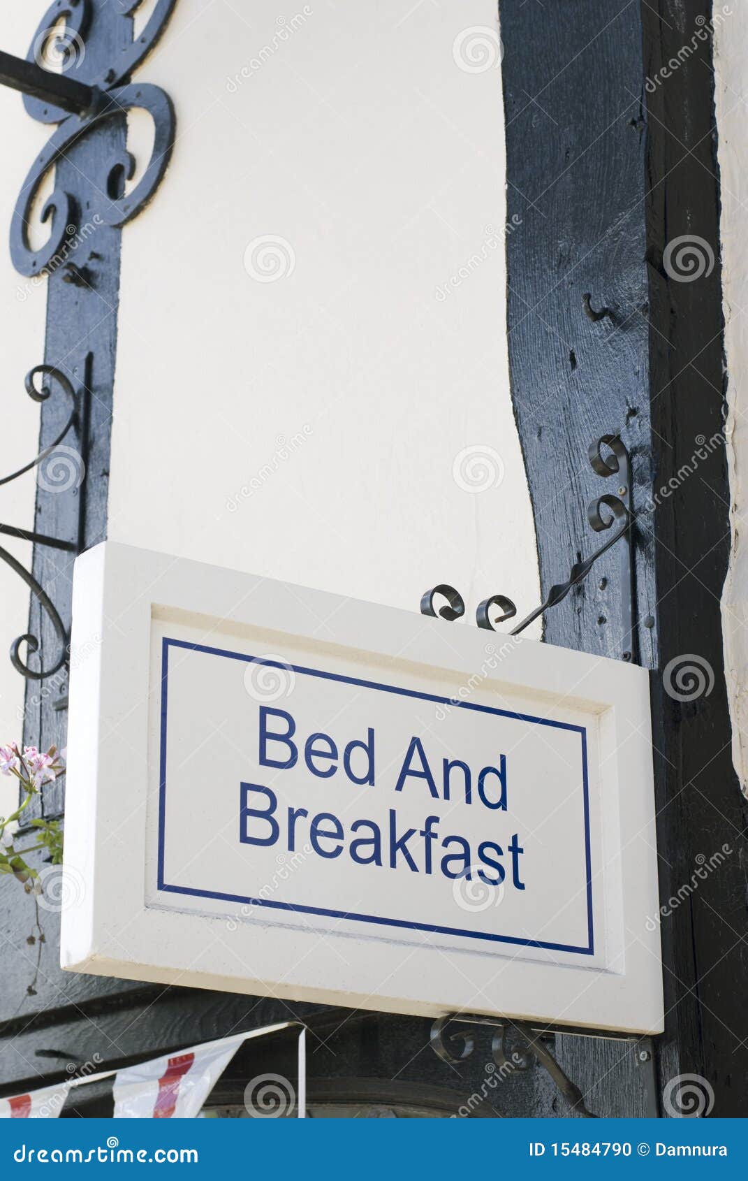 Bed and breakfast stock photo. Image of guests, home 15484790