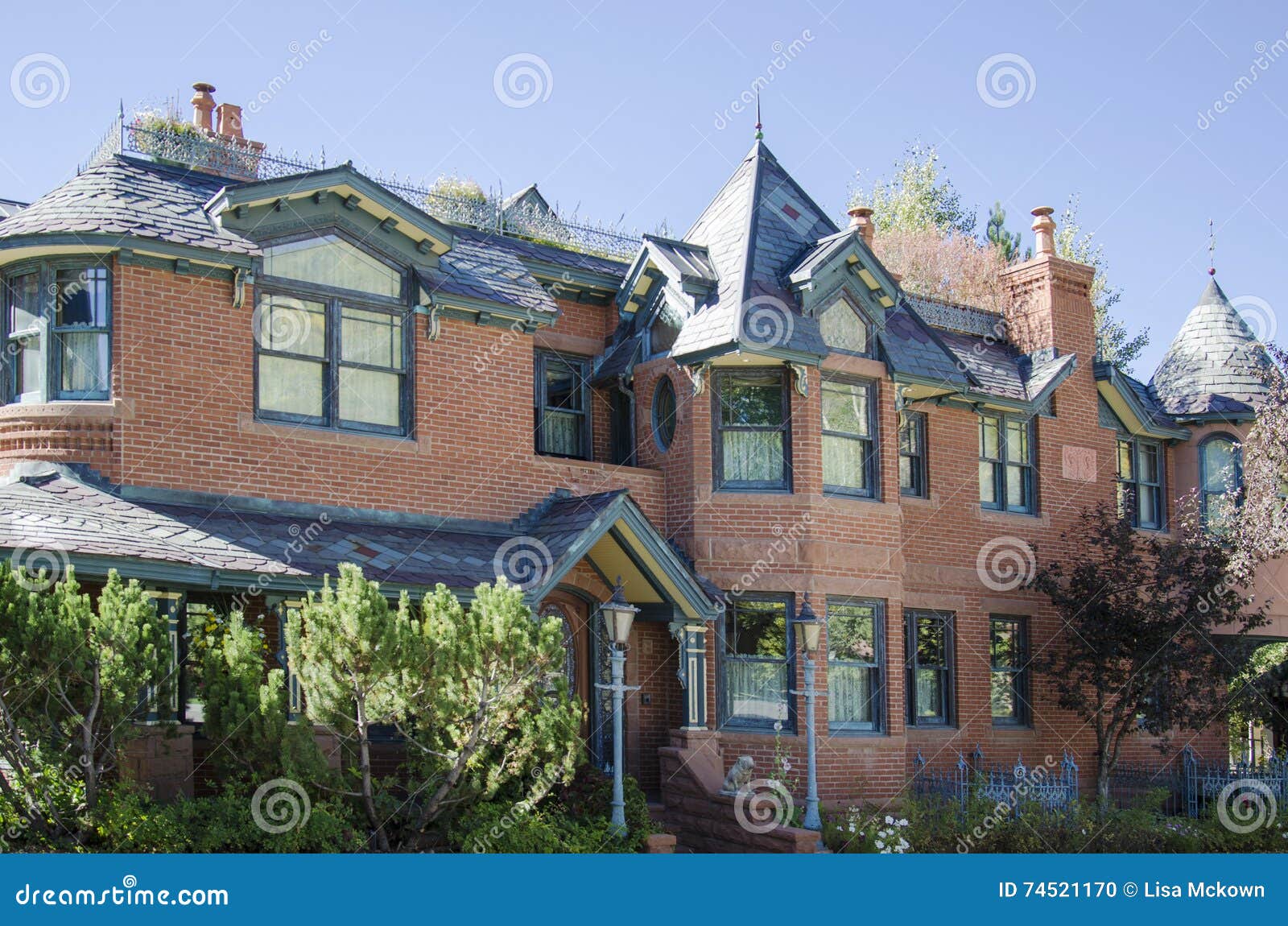 Bed and Breakfast in Colorado Stock Photo Image of hotel, mansion