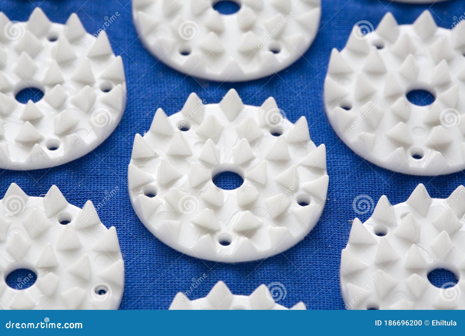 Bed of nails detail stock photo. Image of meditation 186696200