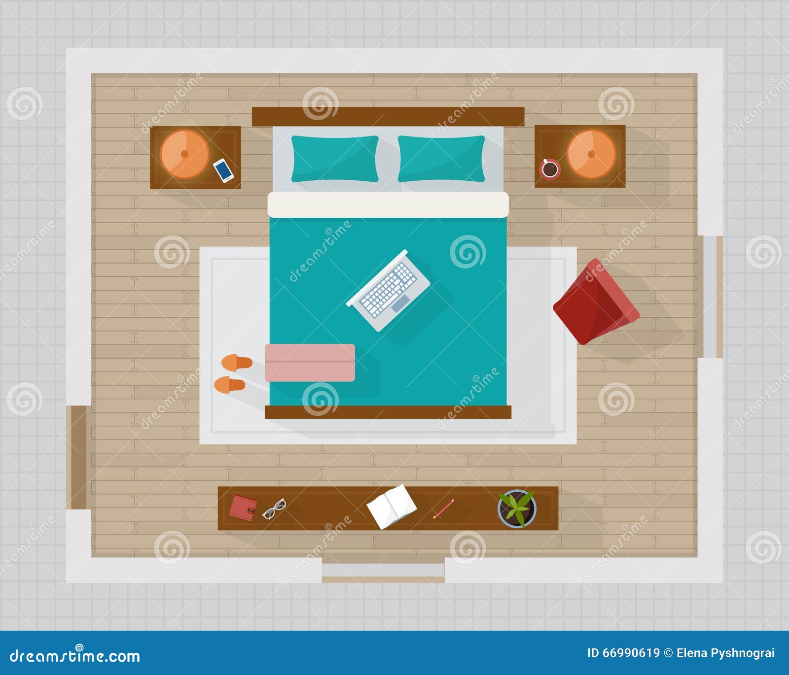 furniture clipart top view - photo #27