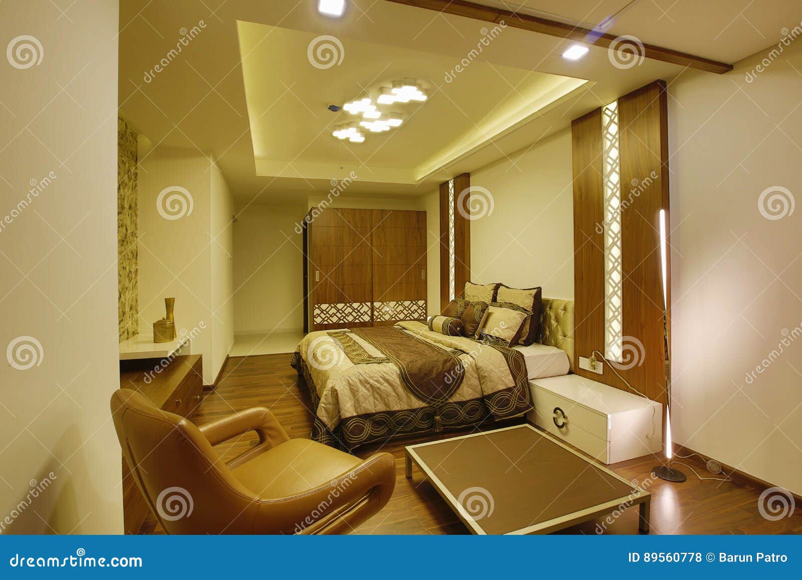 Bedroom Interior Calicut India Stock Photo Image Of