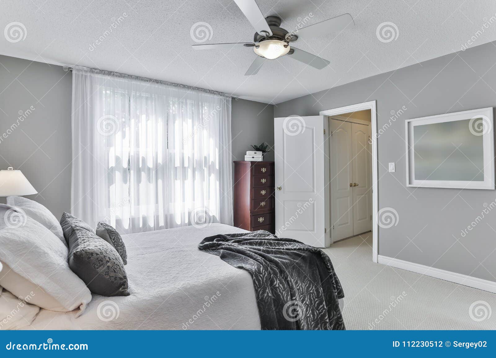 Bedroom Old Fashioned Interior Stock Photo - Image of contemporary