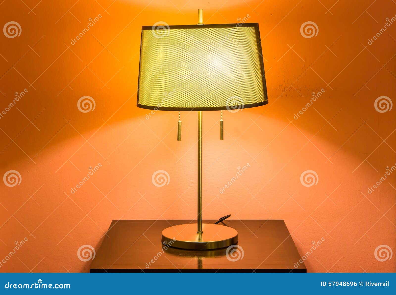 Bedside lamps stock photo. Image of hotel, furniture 57948696