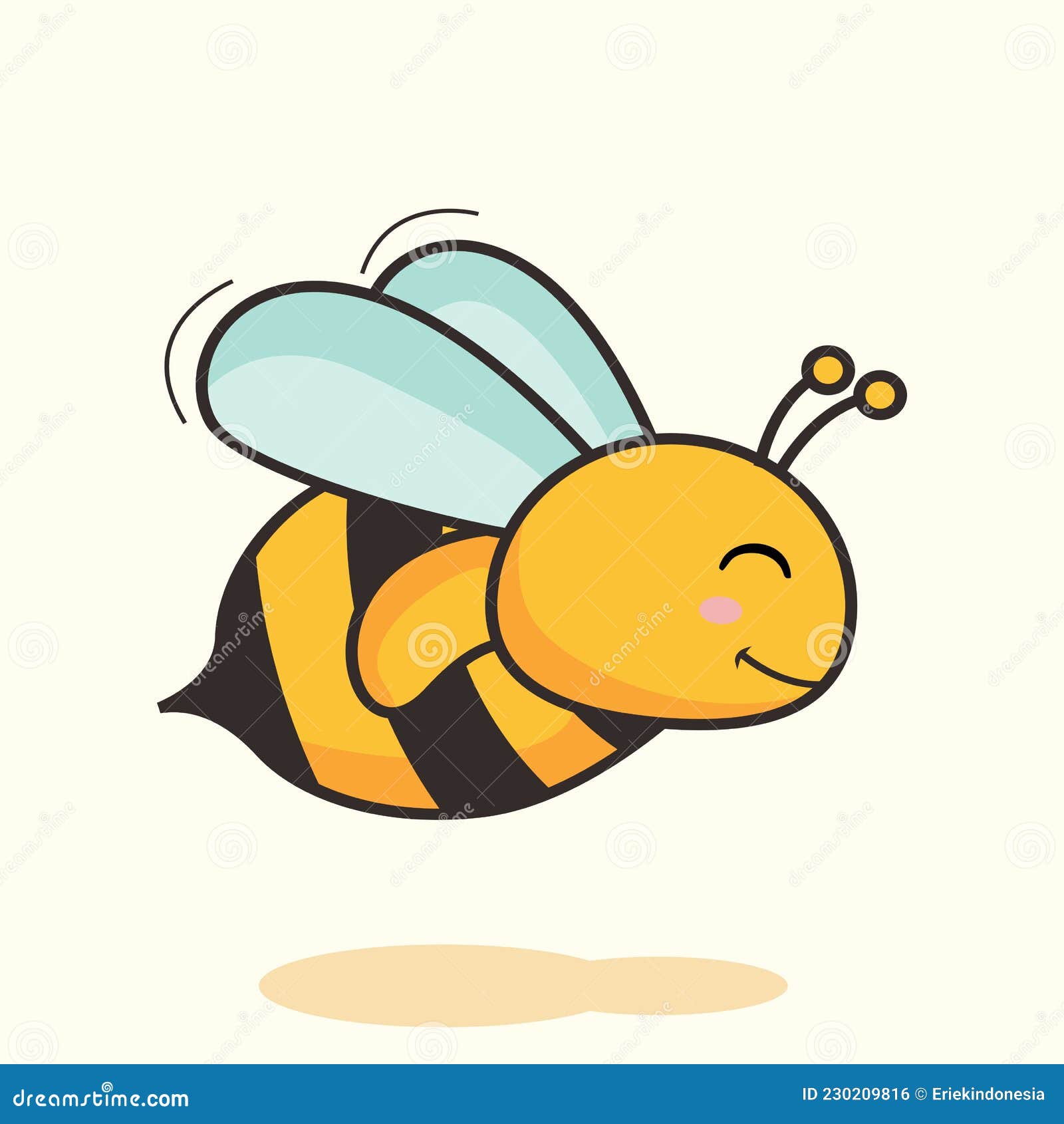 Cartoon Cute Bee Vector Mascot Set. Cartoon Cute Bee Rides Scooter  Delivery, Bee Holds A Honey Dipper, Wears Cap, Carries Honey Pot, Carries A  Spanner Tool - Bee Vector Character Set Royalty