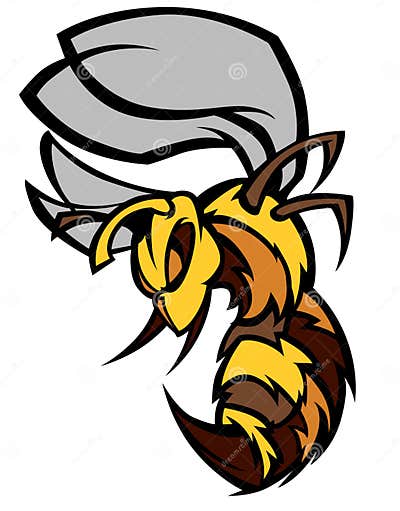 Bee / Hornet / Wasp Logo stock vector. Illustration of hornets - 17672348