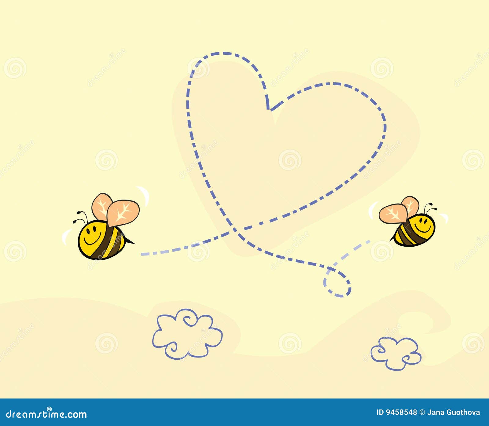 H is for Heart – Bees with eeb