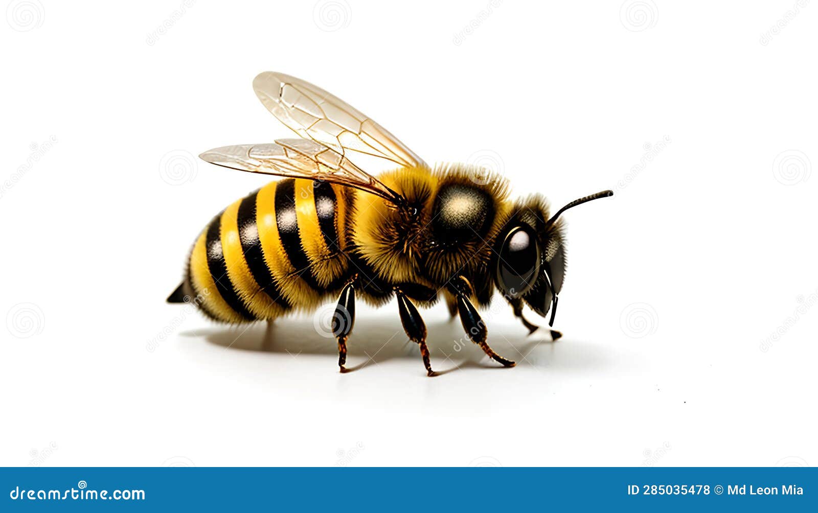Bee white background stock illustration. Illustration of beetle 285035478