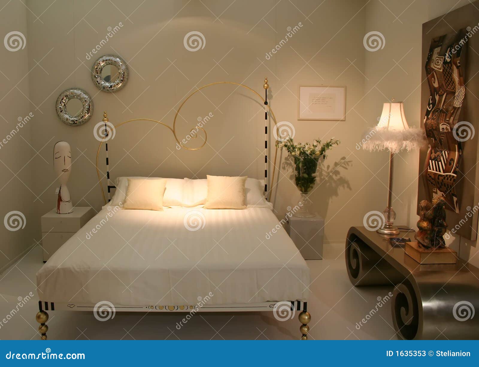 Beedroom Decorating Ideas Stock Image Image Of Bedroom