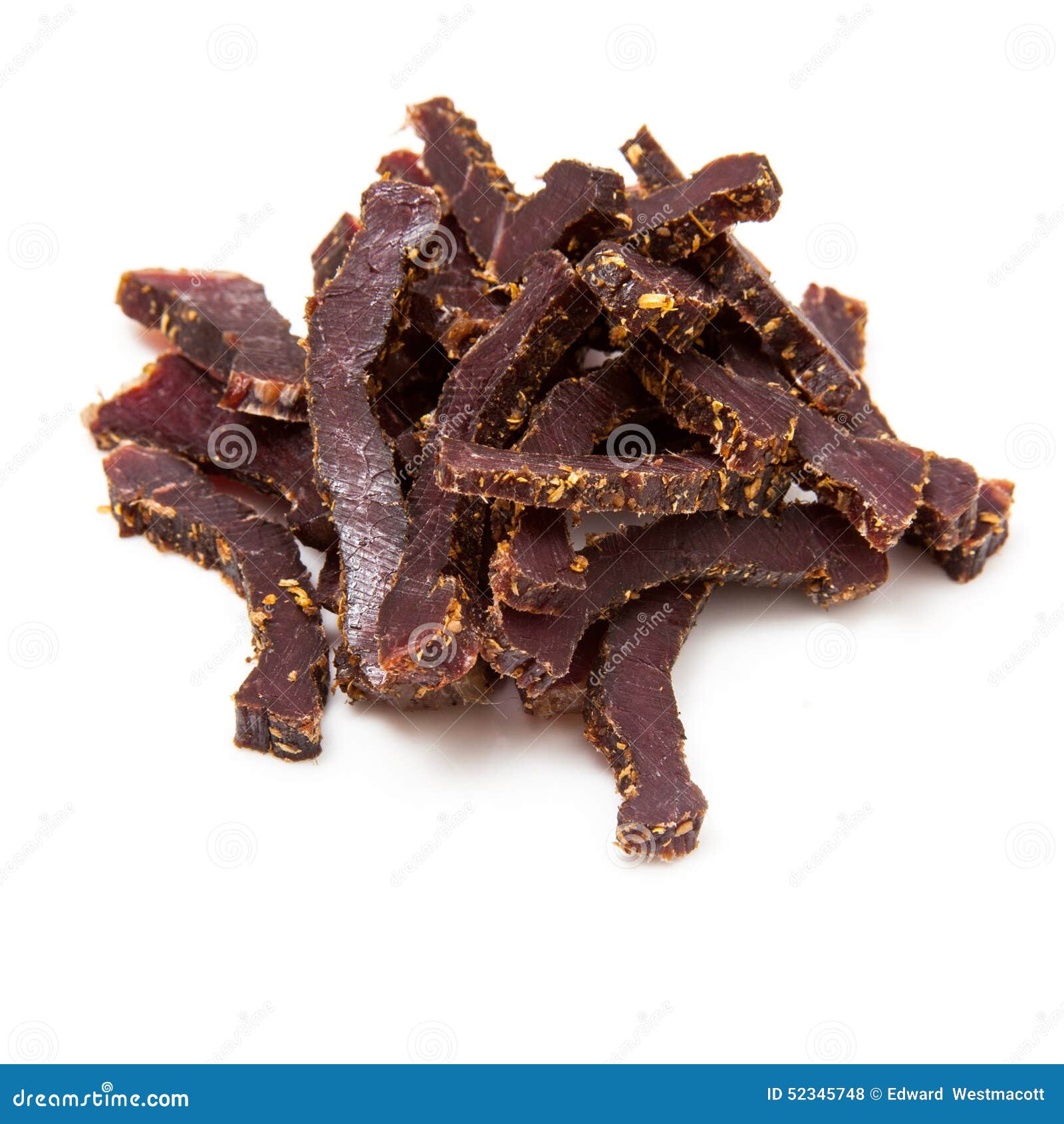 Beef Biltong African Dried Meat RoyaltyFree Stock Photography