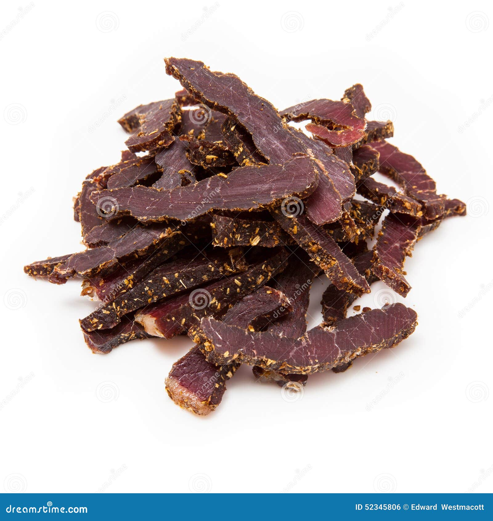 Beef Biltong African Dried Meat RoyaltyFree Stock Photography