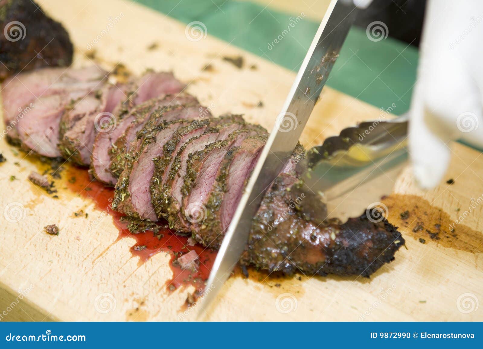 Beef with blood stock photo. Image of fillet, ness, rearation 9872990