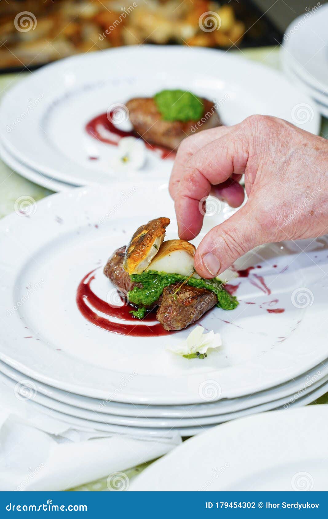 Beef Fillet With Porcini Mushrooms Hands Of A Cook Steak Filet