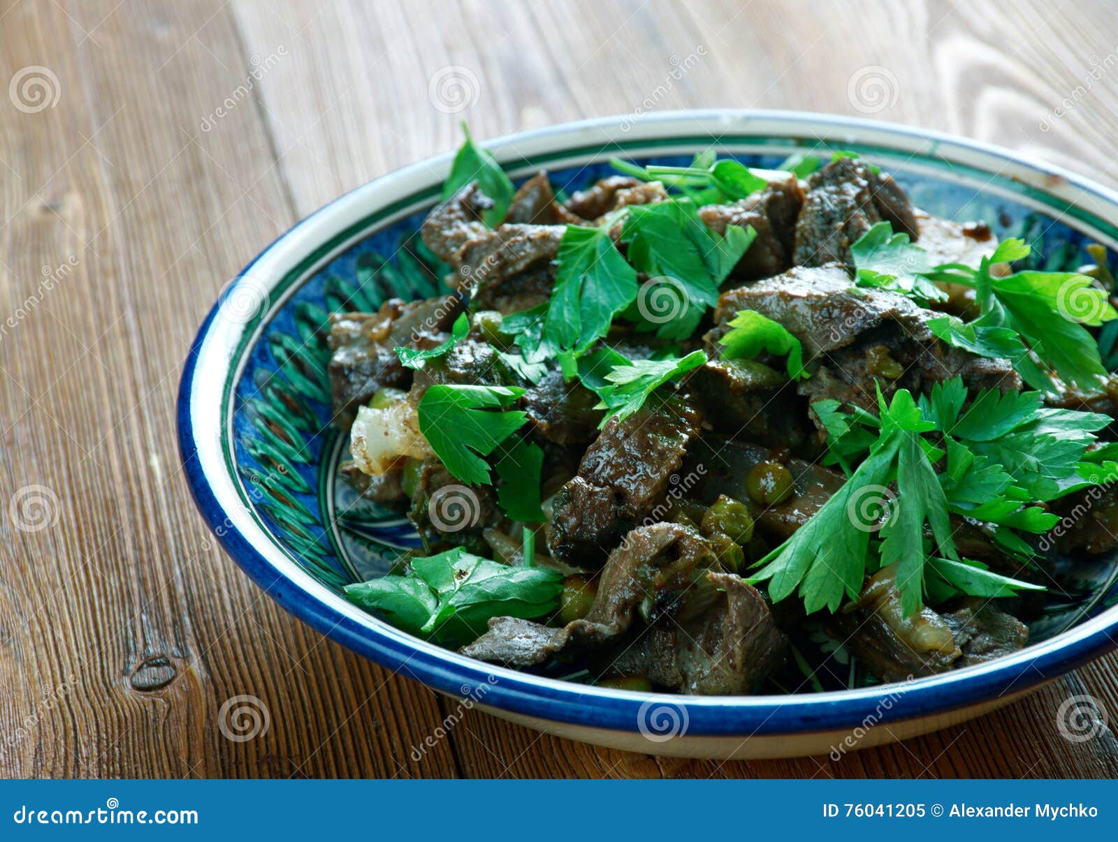 Beef Heart kavurma stock image. Image of roasted 76041205