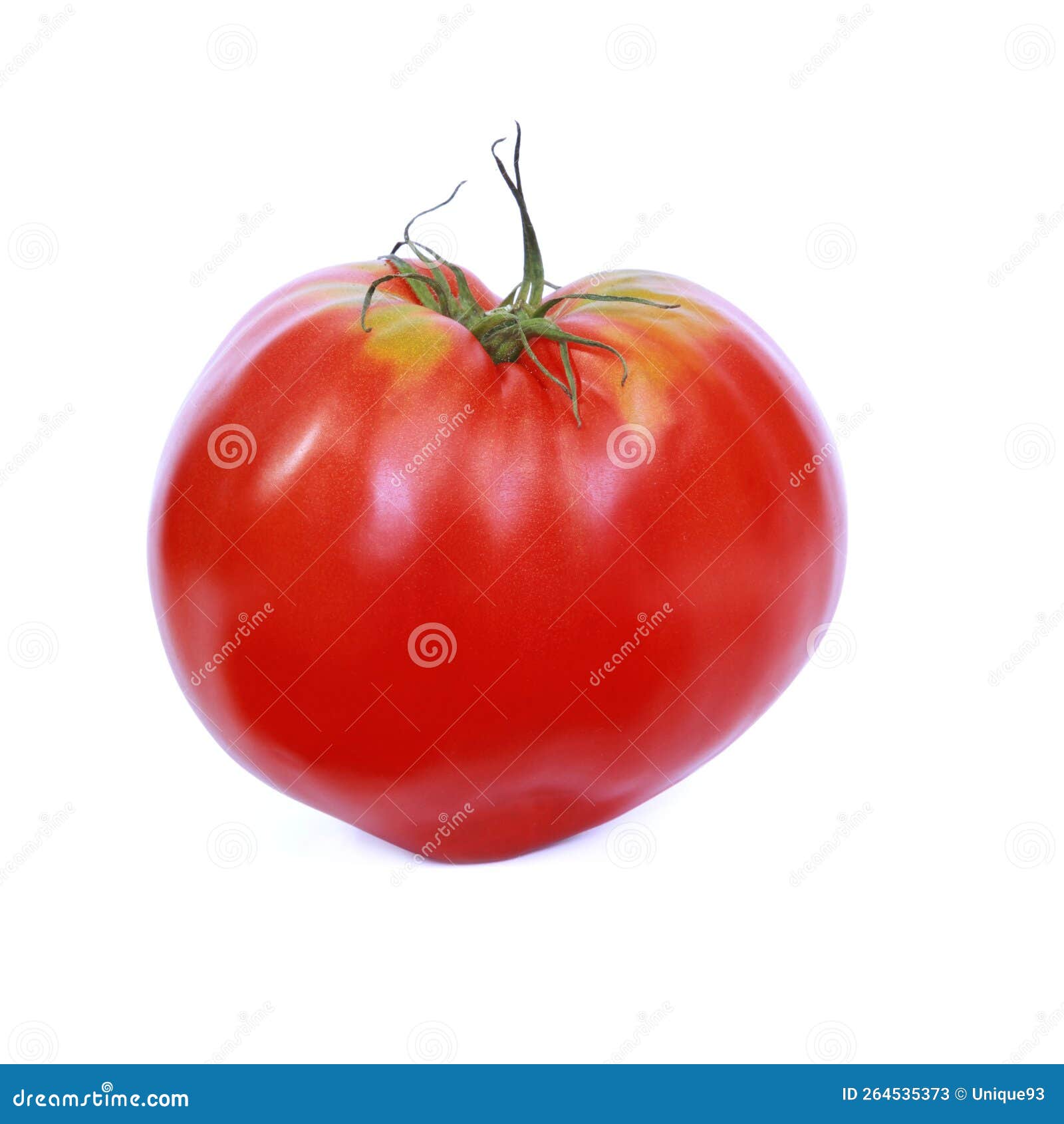 Beef heart tomato stock image. Image of natural, white 264535373