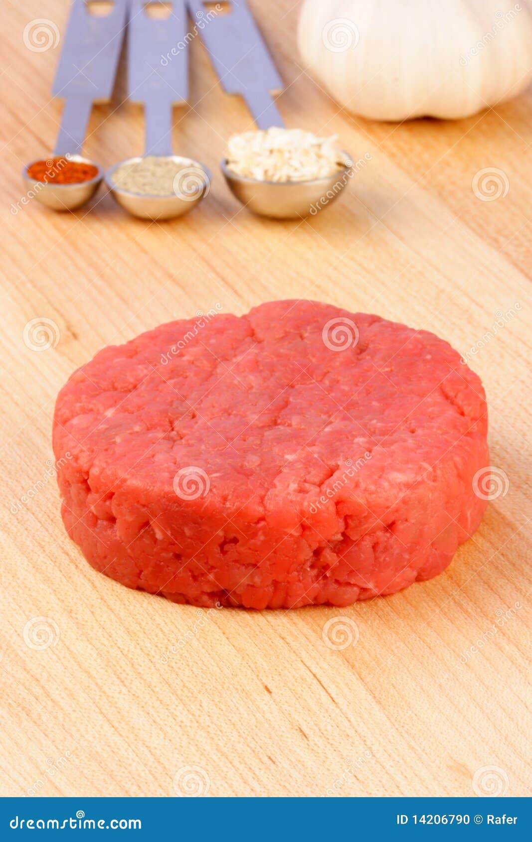 Beef patty stock photo. Image of hamburger, meat, edible 14206790